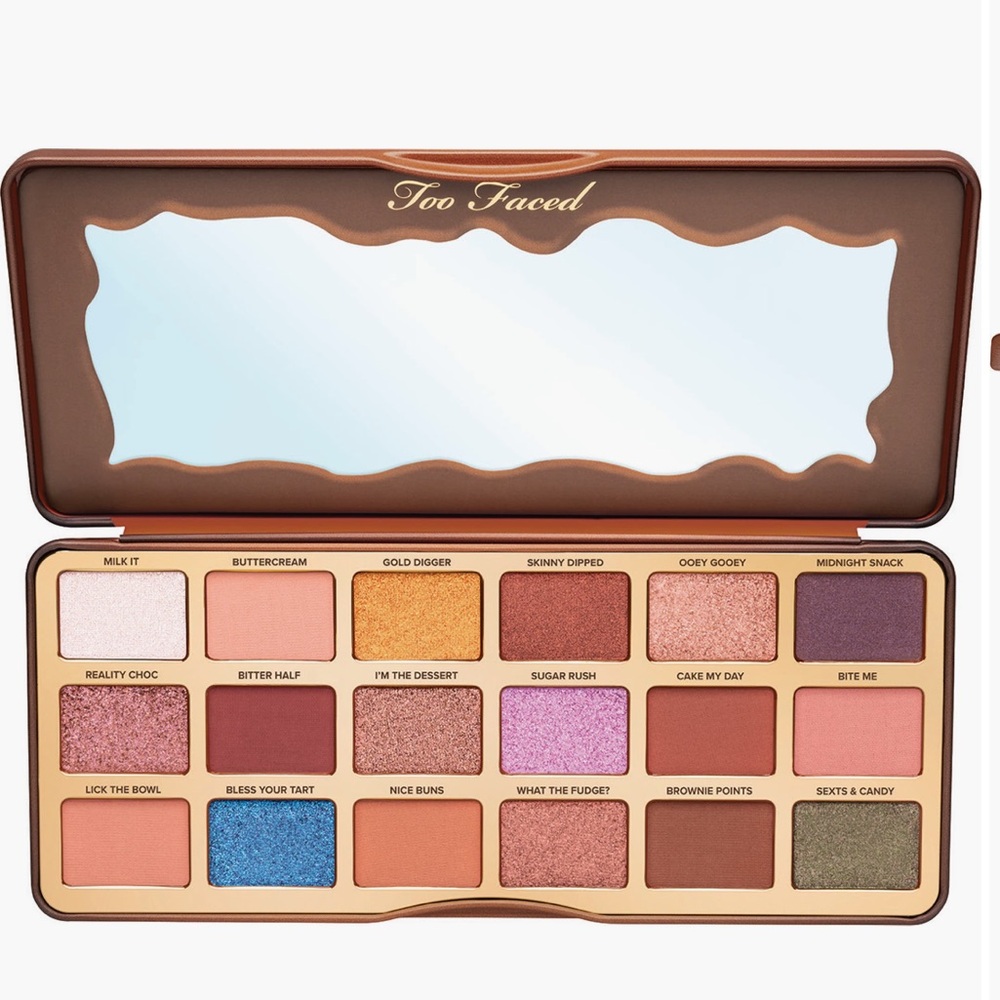 NIB Too Faced Better Than Chocolate eyeshadow palette